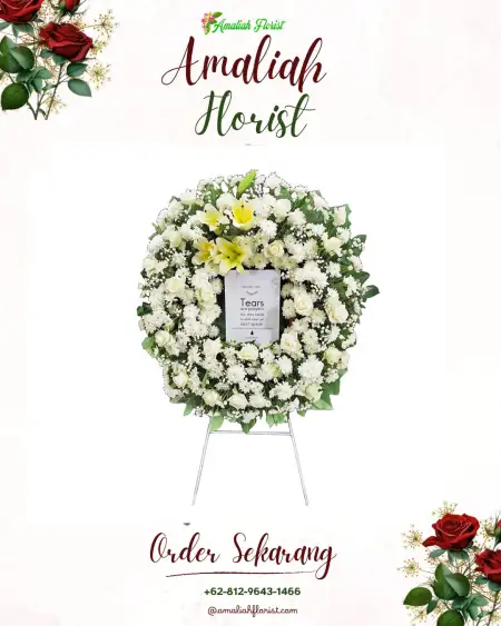 Krans Bunga Duka Dawuhan Lor