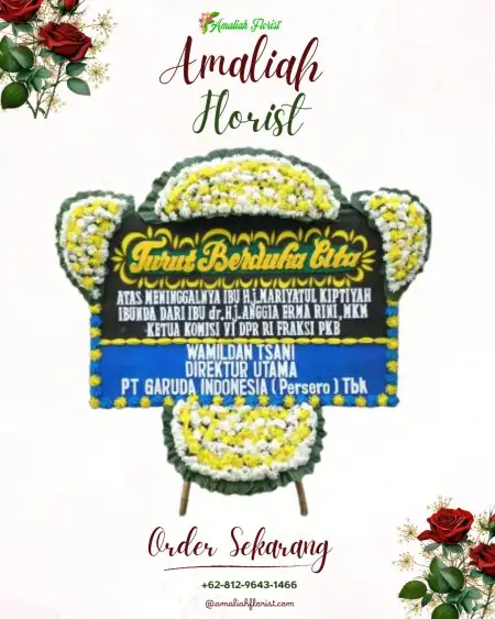 Papan Bunga Duka Dawuhan Lor